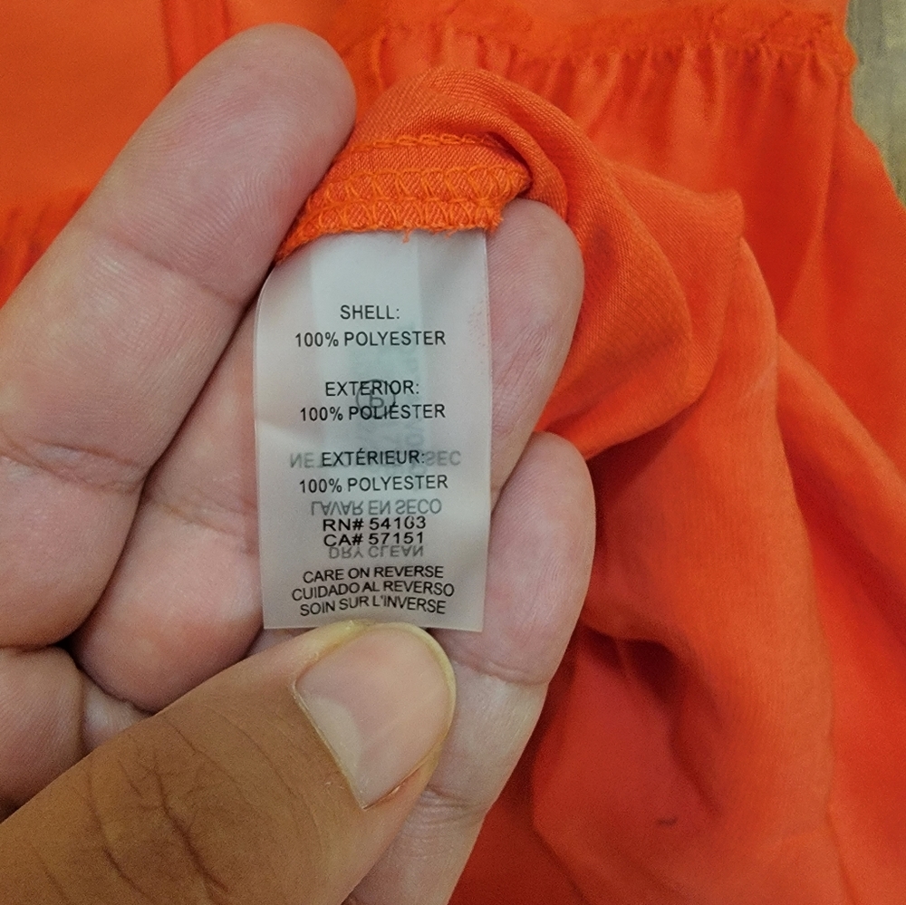 Tommy Hilfiger red dress, size 8 - Picture 8 of 10
